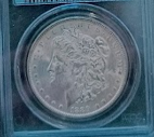 01205 1889 New Orleans mint Morgan dollar coin