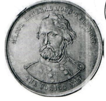 1864 John C. Fremont Medal