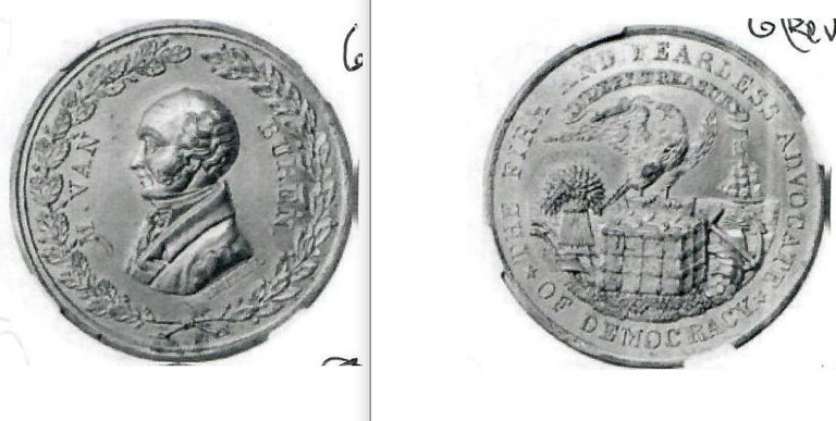 1840 Martin Van Buren Medal