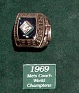 1969 Mets World Series ring image