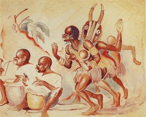 African Dancers image
