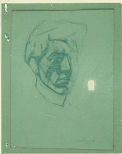 Alberto Giacometti Self Portrait image