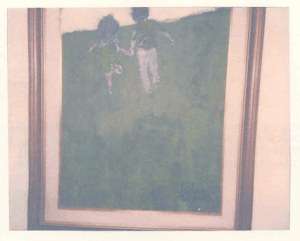 Aldo Luongo Untitled Painting of Boy and Girl image