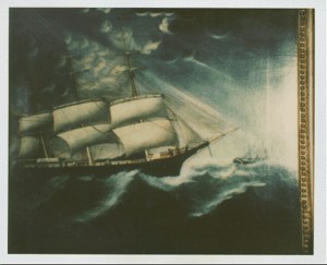 American Ship in Storm image