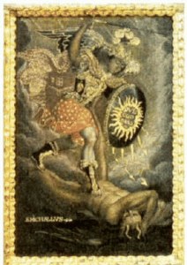 Archangel Saint Michael | Saint Michael Fighting the Devil image