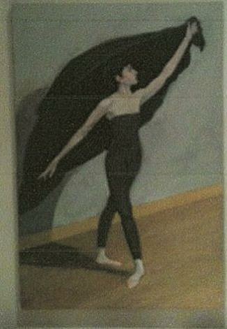 Ballerina in Black Leotard image