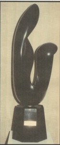Black Belgian Marble Sculpture image