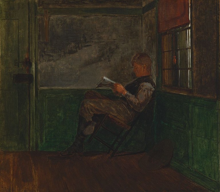 Boy Reading | Young Man Reading image