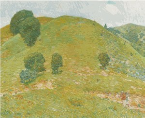 California Hills in Spring (The Little Vineyard) image