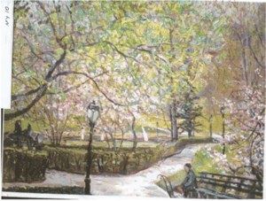 Central Park Spring - Alice in Wonderland image