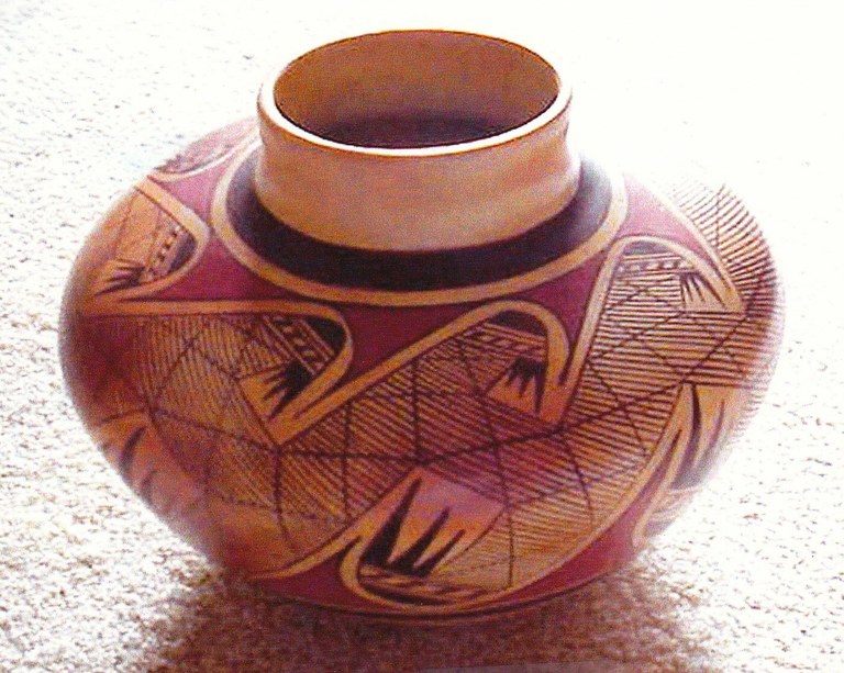Ceramic pot by Fannie Nampeyo (Polacca) image