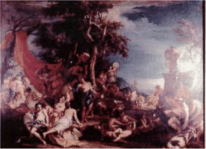 Classic Landscape with Figures image
