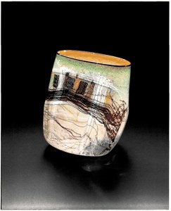 Delta Yellow Soft Cylinder with Red Ochre Drawing image
