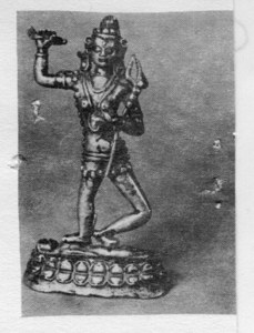 Dorje Palmo, Standing Bronze image