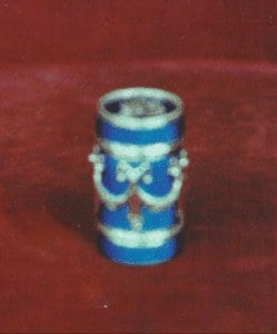 Faberge Double Headed Eagle Topped Cylinder image