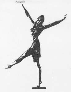 Female Dancer, Dancer with Coin-fringed Skirt image