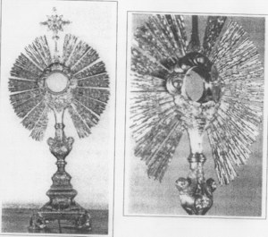 Golden Monstrance with Tripod image
