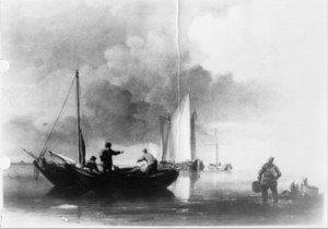 Harbor Scene, Willem van de Velde image