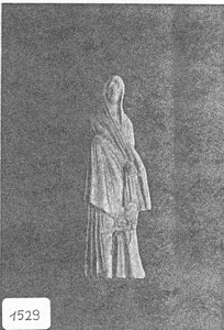 Hellenistic Marble Statue of Standing Woman image