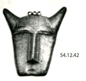 Human Face Pendant, ID 021588 image