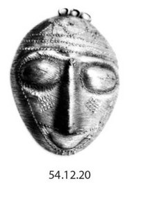 Human Face Pendant, ID 021623 image