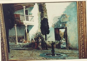 In the Harem Courtyard image