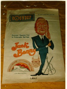 Jack Benny (Roundup Cover Art) image