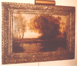 Jean Baptiste Camille Corot, Oil on Canvas, Landscape image