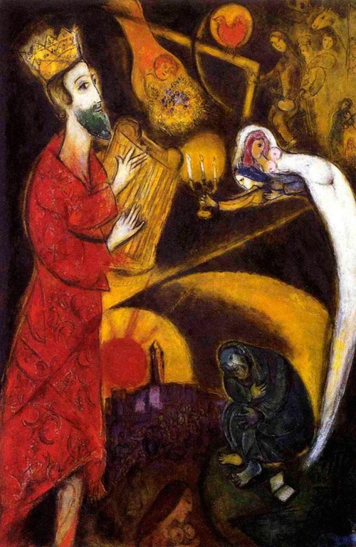 King David and the Angels image