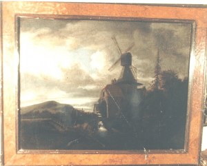 Landscape with Water and Windmill image