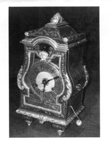 Louis XIV table clock image
