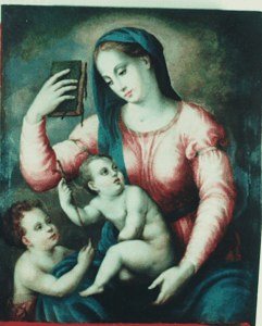 Madonna with Child and St. John image