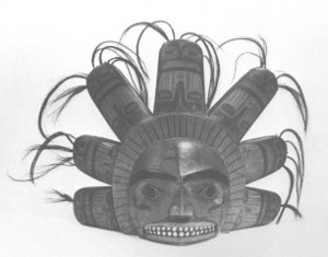 Native American, Chief's Headdress with Sun Rays image