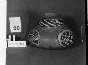 Native American Pot, Tonoto Polychrome image