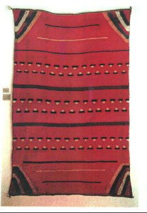 Navajo Child's Blanket (3-ply Germantown wool) image