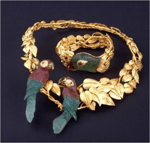 Parrot Necklace and Bracelet image