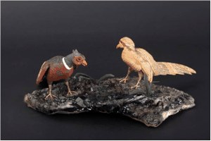 Pheasants Sculpture image