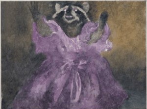 Racoon In Dress image
