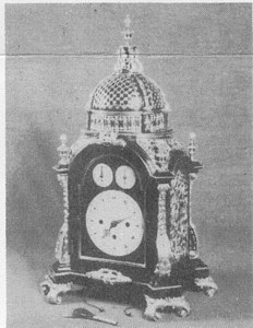 Red Tortoise Shell Clock, Markham Perigal image