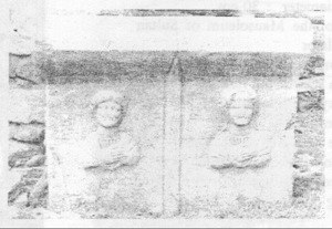 Man and Woman Stele