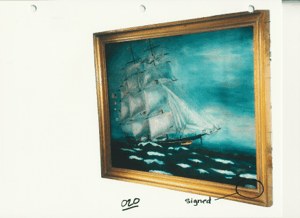 Seascape with Ship image