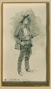 Self Portrait of Charles M. Russell image