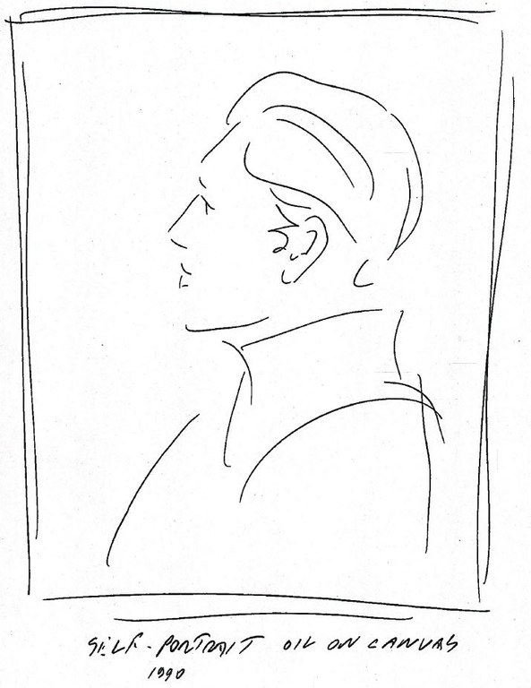 Self Portrait with Black Jacket Profile image