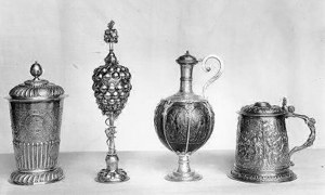 Silver Gilded Tankards image