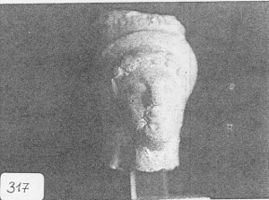 Terracotta Female Head image