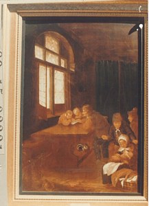 Unnamed David Teniers oil painting of 17th century indoor scene image