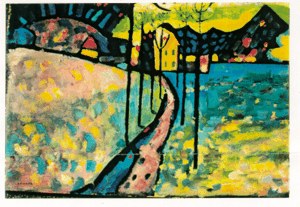 Untitled Abstract Landscape (Kandinsky) image