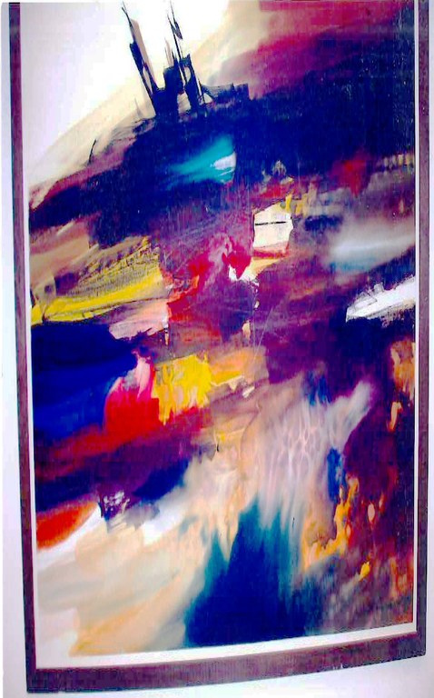 Untitled abstract painting by Charles Dix image