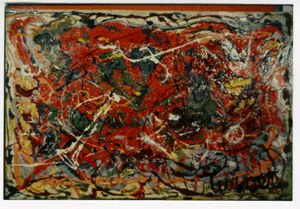 Untitled Abstract, Red, Green, Yellow (Turner) image