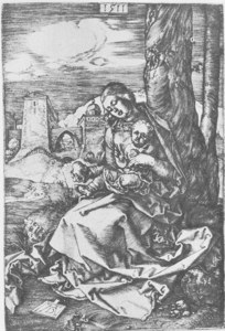 Virgin and Child with Pear (Maria mit der Birne) image